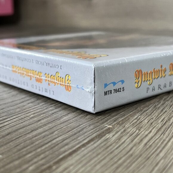 Yngwie Malmsteen - Parabellum New CD Ltd Ed, Postcard Stickers Coaster 3 Picks - Picture 5 of 7